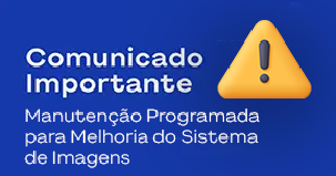 Imagem de comunicado importante com um sinal de atenção.